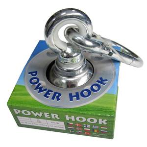 Deckenhaken Power Hook Stahl - Silber