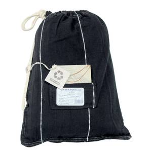 Hamac double en coton Barbados Tissu mélangé - Noir