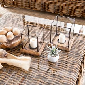 Loungetisch Calla Millor Polyrattan - Braun/Beige