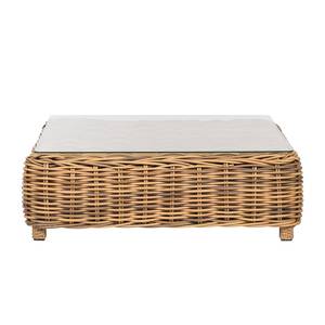 Loungetisch Calla Millor Polyrattan - Braun/Beige