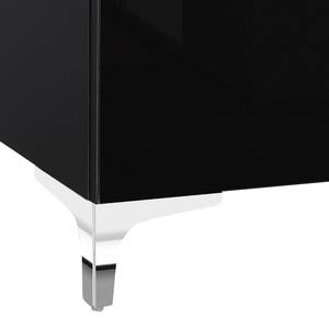 Tv-meubel Shino II Zwart glas/Zwart