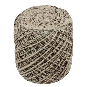 Pouf Rope I Wolle / Polyester - Natur