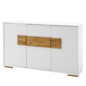 Dressoir Deanes deels massief gespleten eikenhout - wit/gespleten eikenhout