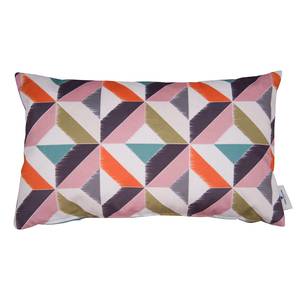 Housse de coussin T-Crazy Graphic Tissu - Multicolore - 50 x 30 cm