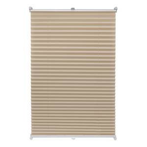 Store plissé Fyn Tissu - Beige chaud - 40 x 130 cm