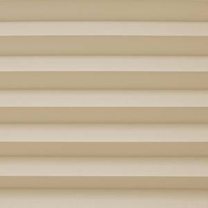 Plissé Klemmfix Fyn Geweven stof - Warm beige - 60 x 220 cm