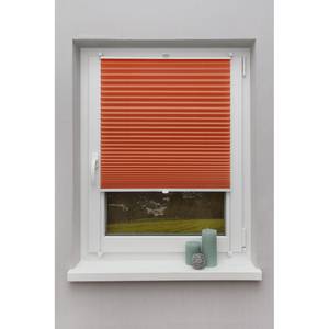 Plissee Klemmfix Fyn Webstoff - Orange - 50 x 130 cm