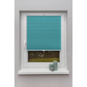 Plissee Klemmfix Fyn Webstoff - Aqua - 50 x 130 cm