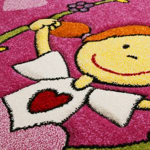 Tapis enfant Pinky Queeny Tissu - Rose vif - 200 x 290 cm