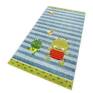 Kinderteppich Fortis Frog Webstoff - Mehrfarbig - 80 x 150 cm