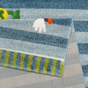 Kinderteppich Fortis Frog Webstoff - Mehrfarbig - 80 x 150 cm