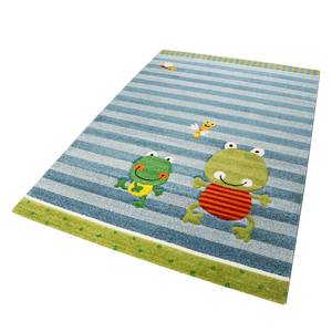 Kinderteppich Fortis Frog Webstoff - Mehrfarbig - 133 x 200 cm