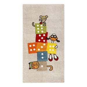 Tapis enfant Bandidoleros Tissu - Beige / Multicolore - 80 x 150 cm