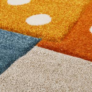 Tapis enfant Bandidoleros Tissu - Beige / Multicolore - 80 x 150 cm