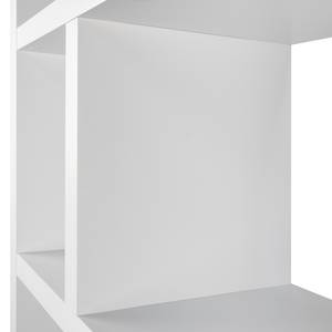 Open kast Berlin matwit - Wit - 70 x 198 cm