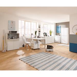 Bureau YES II Blanc mat - Largeur : 150 cm