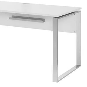 Bureau YES II Mat wit - Breedte: 150 cm