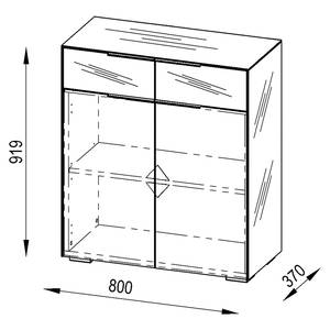 Aktenschrank YES III Weiß