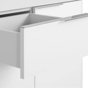 Armoire de bureau YES III Blanc mat / Sablé mat