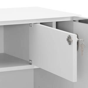 Armoire de bureau YES V Blanc mat