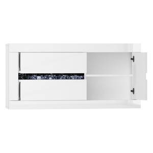 Vitrine murale Charnocks Blanc brillant / blanc