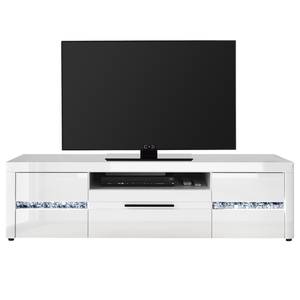 Tv-meubel Charnocks II hoogglans wit / wit