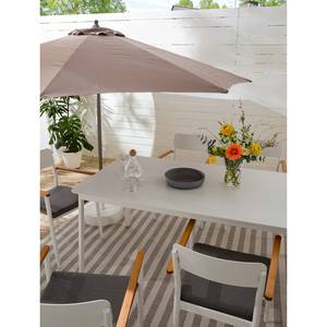 In-/Outdoorteppich Delilia Polypropylen - Creme / Grau - 200 x 290 cm