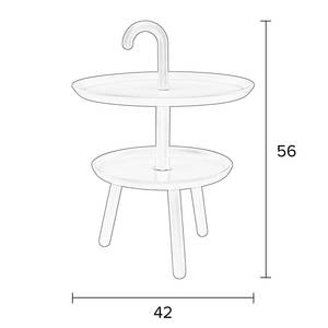 Bijzettafel Jonna Zwart