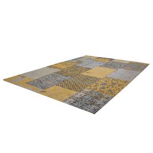 Kurzflorteppich Symphony 160 Baumwollstoff - Gold - 150 x 80 cm