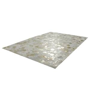 Fellteppich Spark 210 Echtleder - Gold - 150 x 80 cm