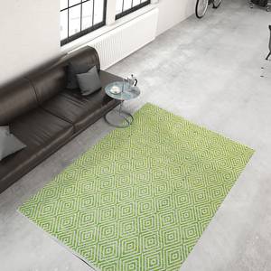 Tapis en laine Aperitif 310 Coton - Vert - 170 x 120 cm