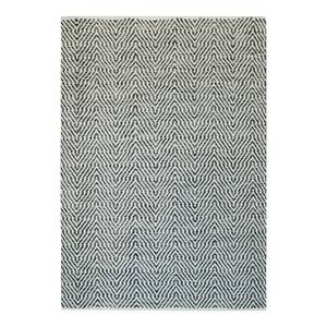 Wollteppich Aperitif 410 Baumwollstoff - Grau - 170 x 120 cm