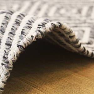 Tapis en laine Aperitif 310 Coton - Gris - 150 x 80 cm