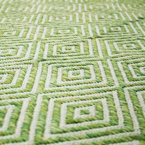 Tapis en laine Aperitif 310 Coton - Vert - 150 x 80 cm