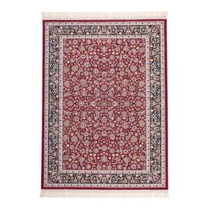 Laagpolig vloerkleed Jordan - Sahab geweven stof - Rood - 300 x 200 cm