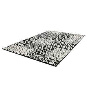 Laagpolig vloerkleed Lina 300 geweven stof - Zwart - 290 x 200 cm