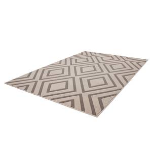 Laagpolig vloerkleed Lina 500 geweven stof - Taupe - 300 x 80 cm
