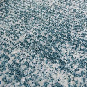 Laagpolig vloerkleed Etna 110 geweven stof - Petrolblauw - 150 x 80 cm