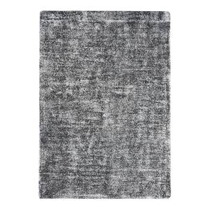 Laagpolig vloerkleed Etna 110 geweven stof - Antraciet - 150 x 80 cm