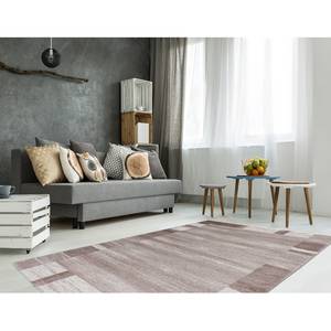 Laagpolig vloerkleed Falkland - Darwin geweven stof - Beige - 230 x 160 cm