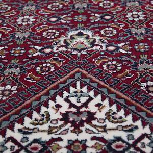 Laagpolig vloerkleed Jordan - Akaba geweven stof - rood - 150 x 80 cm