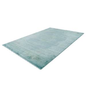 Laagpolig vloerkleed Genovesa geweven stof - Mintgroen - 290 x 200 cm