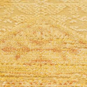 Laagpolig vloerkleed Tortuga geweven stof - Geel - 150 x 80 cm
