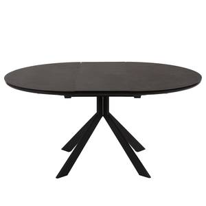 Table Azena Extensible - Céramique / Métal - Anthracite / Noir