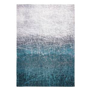 Kurzflorteppich Farenheit Polar Mischgewebe - Blau / Grau - 140 x 200 cm