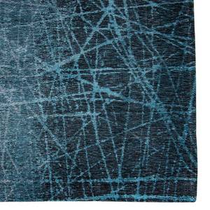 Laagpolig vloerkleed Farenheit Polar Textielmix - blauw/grijs - 140 x 200 cm