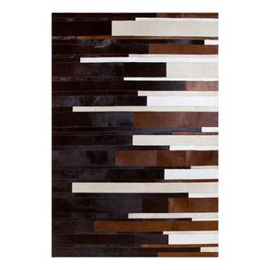 Tapis en peau ST Grade Cuir - Marron / Beige - 200 x 290 cm