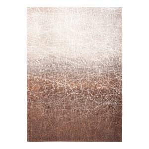 Laagpolig vloerkleed Farenheit Pecan Textielmix - bruin/crèmekleurig - 170 x 240 cm