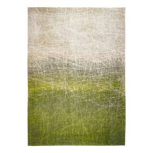 Tapis Farenheit Central Park Tissu mélangé - Vert / Crème - 140 x 200 cm