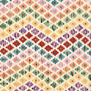 Tapis en laine Esra Kelim Laine vierge - Multicolore - 200 x 290 cm